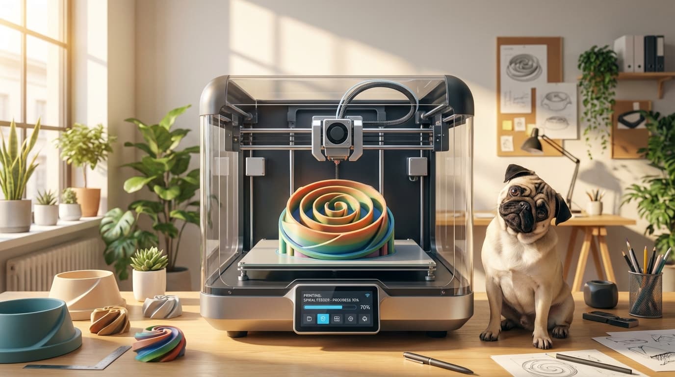 Anti-Schling-Napf 3D-Druck: Maßgeschneidert für Mops & Co