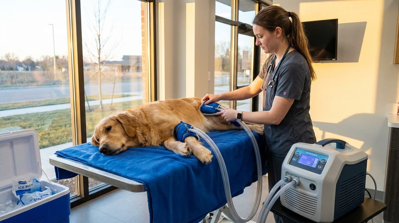 Kryotherapie für Hunde: Mehr Vitalität durch Kälte